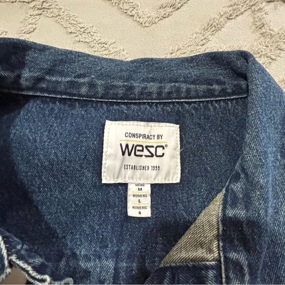 Vintage Y2K Unisex Jean Jacket size Men’s M/Women’s L - Picture 7 of 11